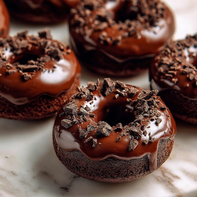 Irresistible Chocolate Cake Donuts Recipe
