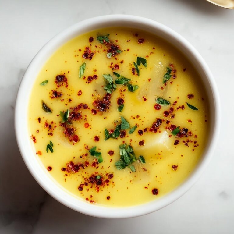 Cozy Cheddar Garlic Herb Potato Soup Recipe