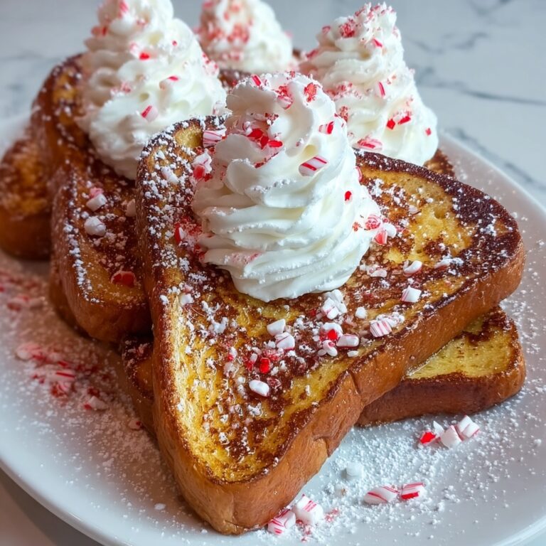 Peppermint Hot Chocolate French Toast for Cozy Mornings Recipe