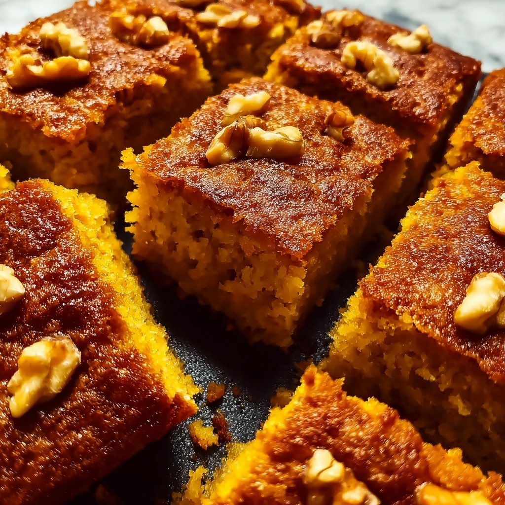 Roasted Butternut Squash and Maple Blondies Recipe - Recipe Image