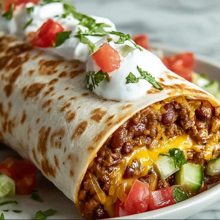 Classic Beef and Bean Burritos for a Cozy Family Feast Recipe