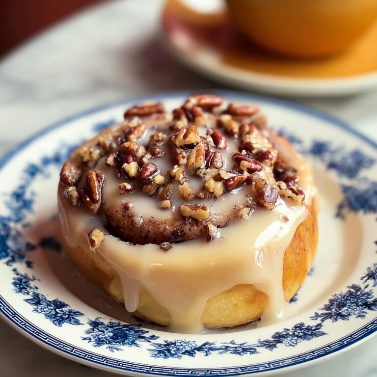 The Best Browned Butter Frosted Pecan Cinnamon Rolls Recipe