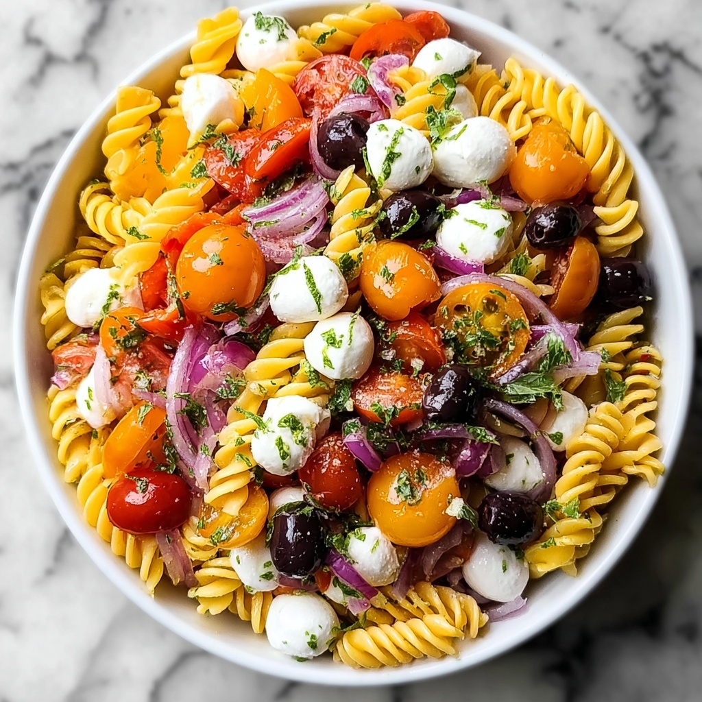 Italian Grinder Pasta Salad Recipe - Recipe Image