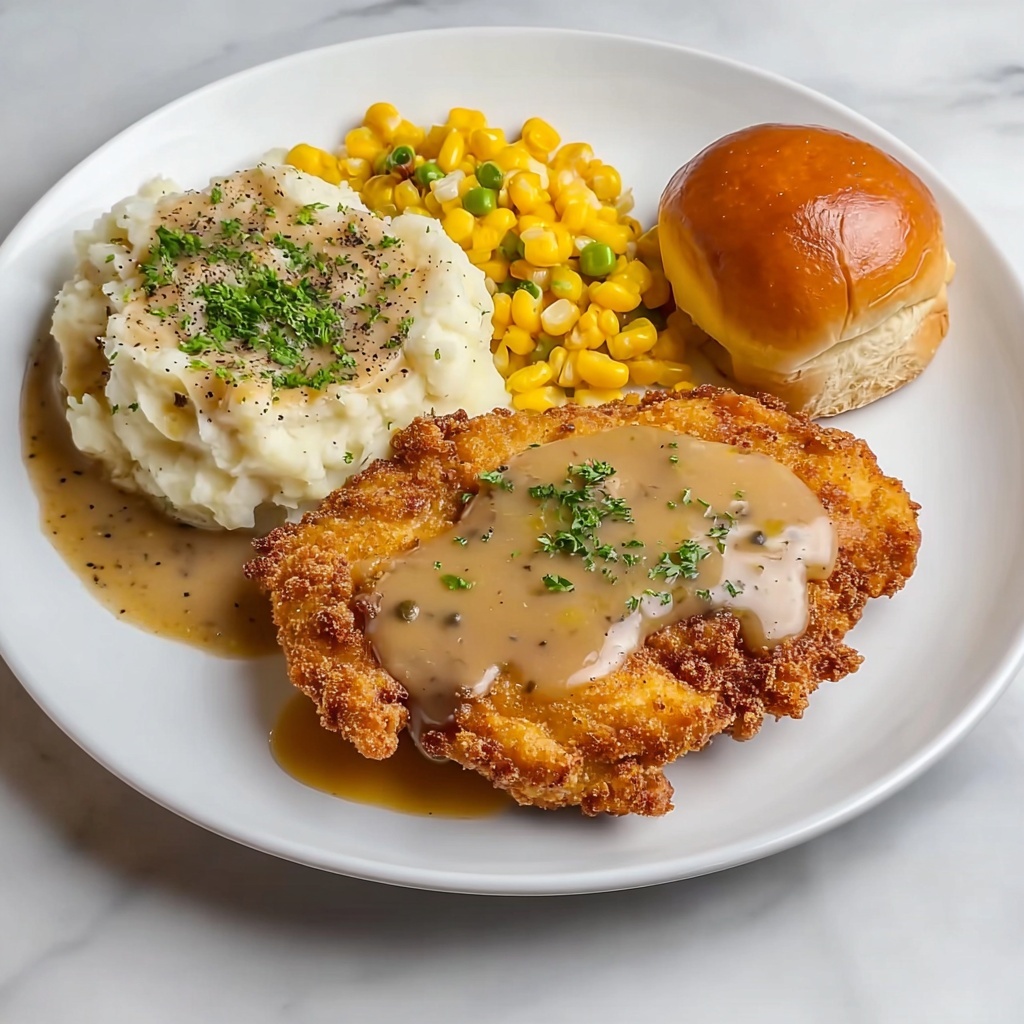 Country Fried Chicken with Gravy Recipe - Recipe Image