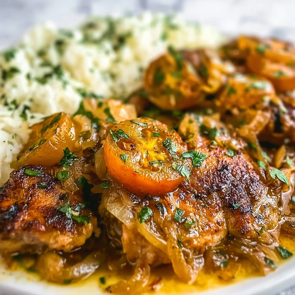 Savory Senegalese Chicken Thighs: A Flavorful Twist Recipe - Recipe Image