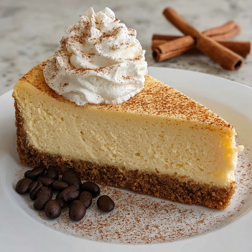 Pumpkin Spice Latte Cheesecake Recipe - Recipe Image