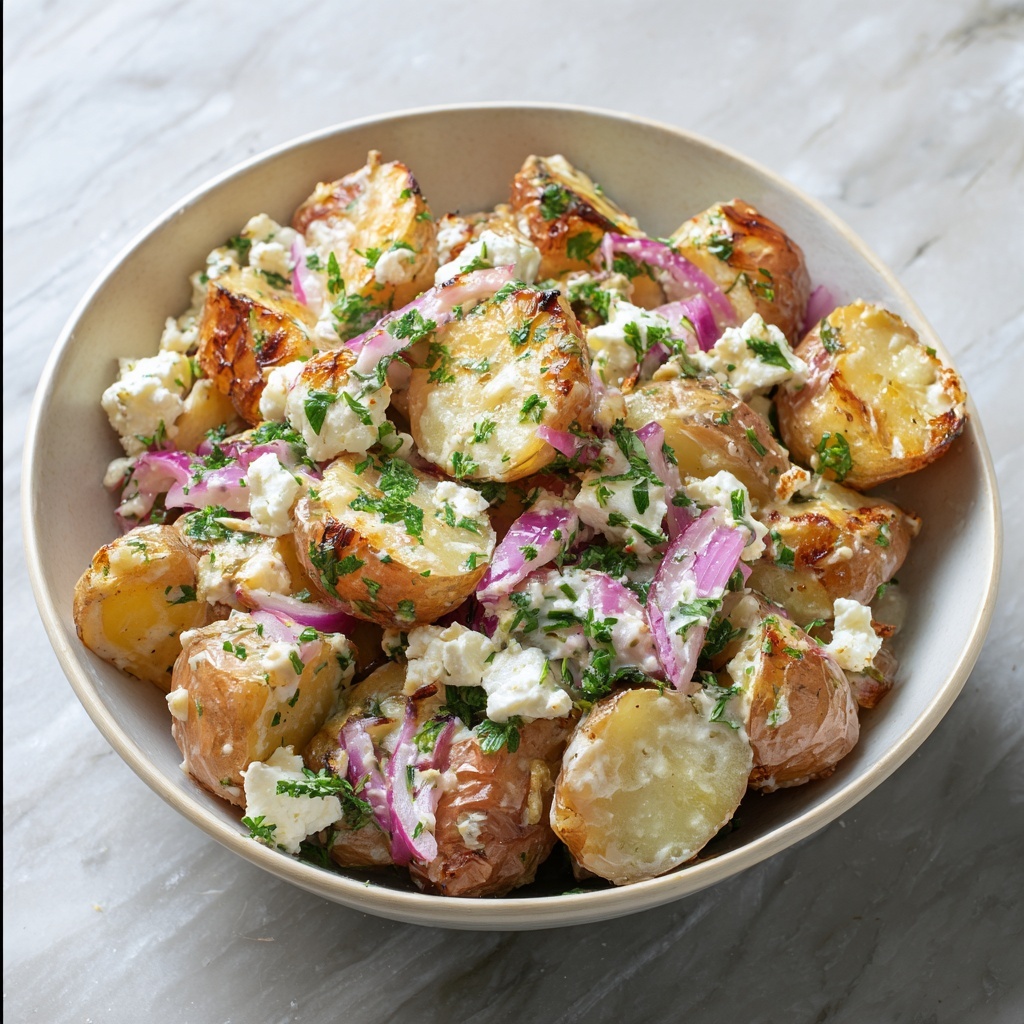 Roasted Potato Salad with Pistachios and Fresh Herbs Recipe - Recipe Image