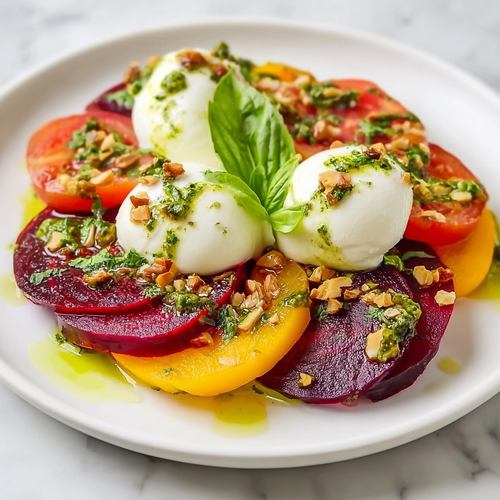 Easy Roasted Beet and Burrata Salad Recipe - Recipe Image