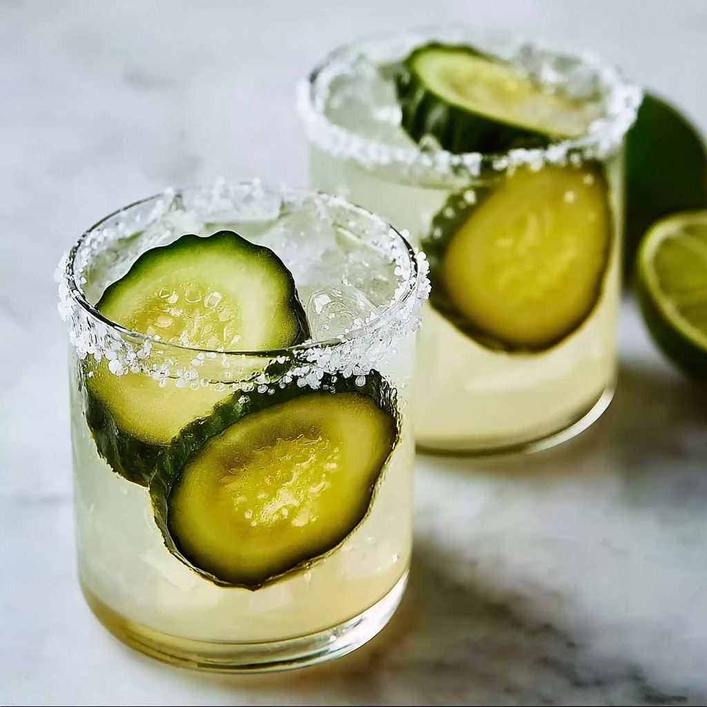 Ultimate Refreshing Pickle Margarita Recipe for Summer Fun Recipe - Recipe Image