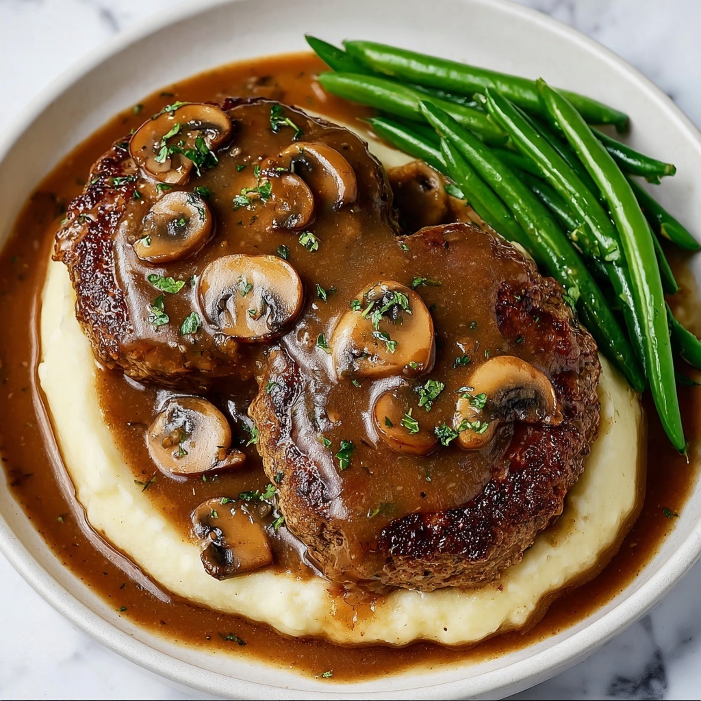 Bobby Flay Salisbury Steak Recipe - Recipe Image