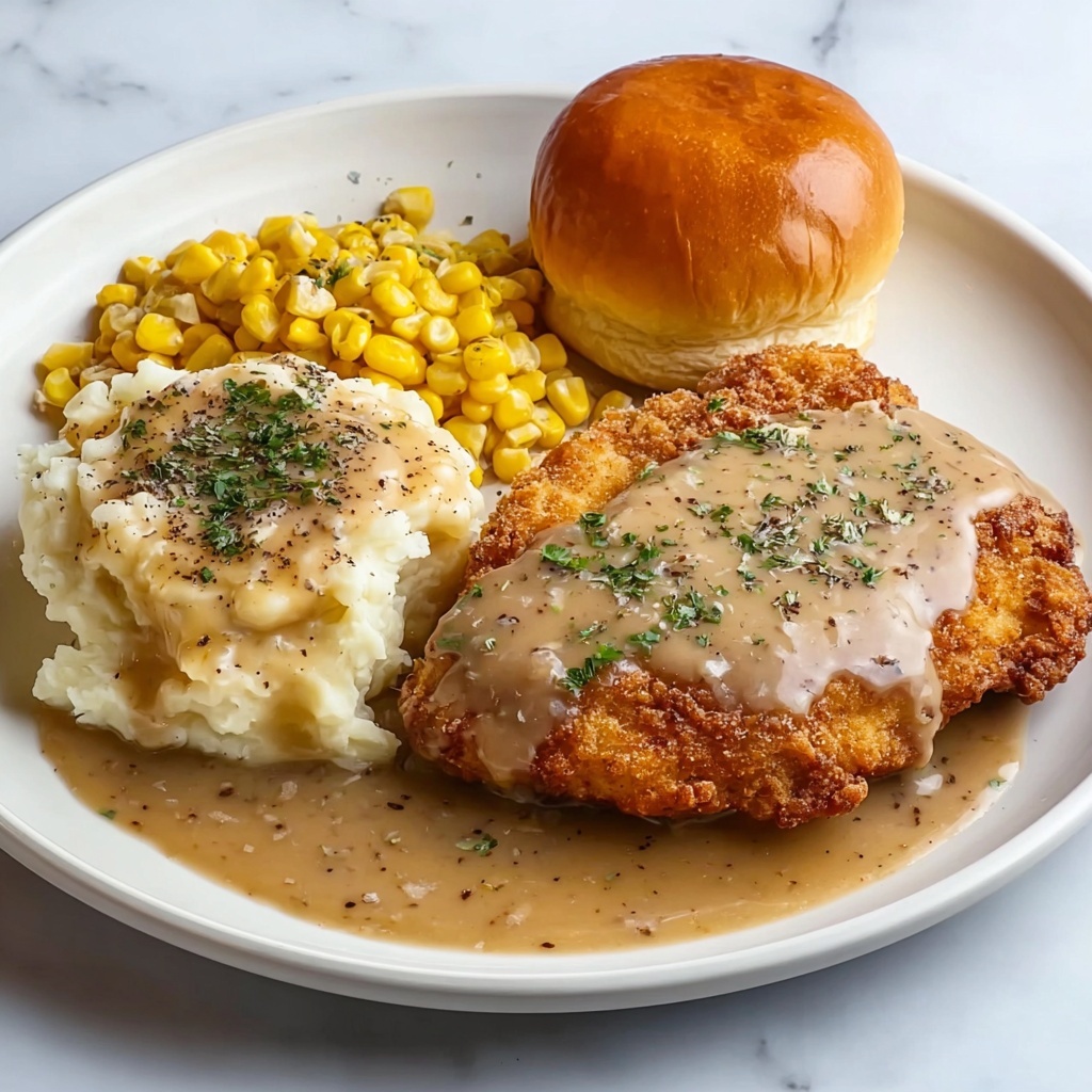 Country Fried Chicken with Gravy Recipe - Recipe Image