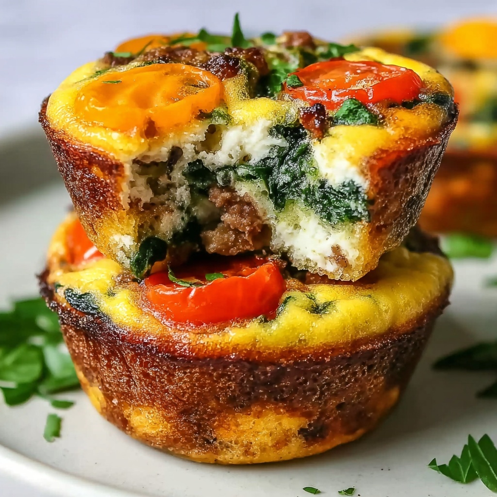 Veggie-Loaded Breakfast Frittata Cups Recipe - Recipe Image