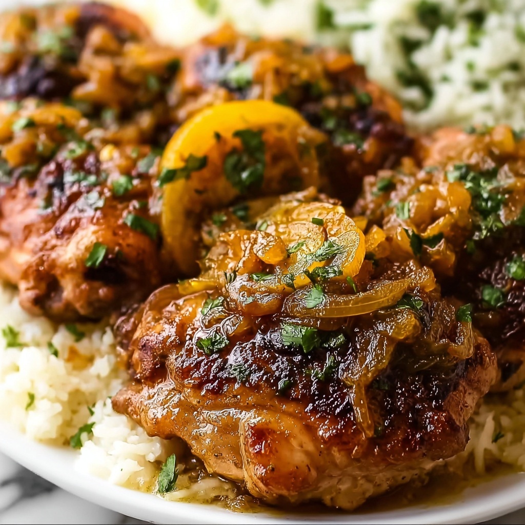 Savory Senegalese Chicken Thighs: A Flavorful Twist Recipe - Recipe Image