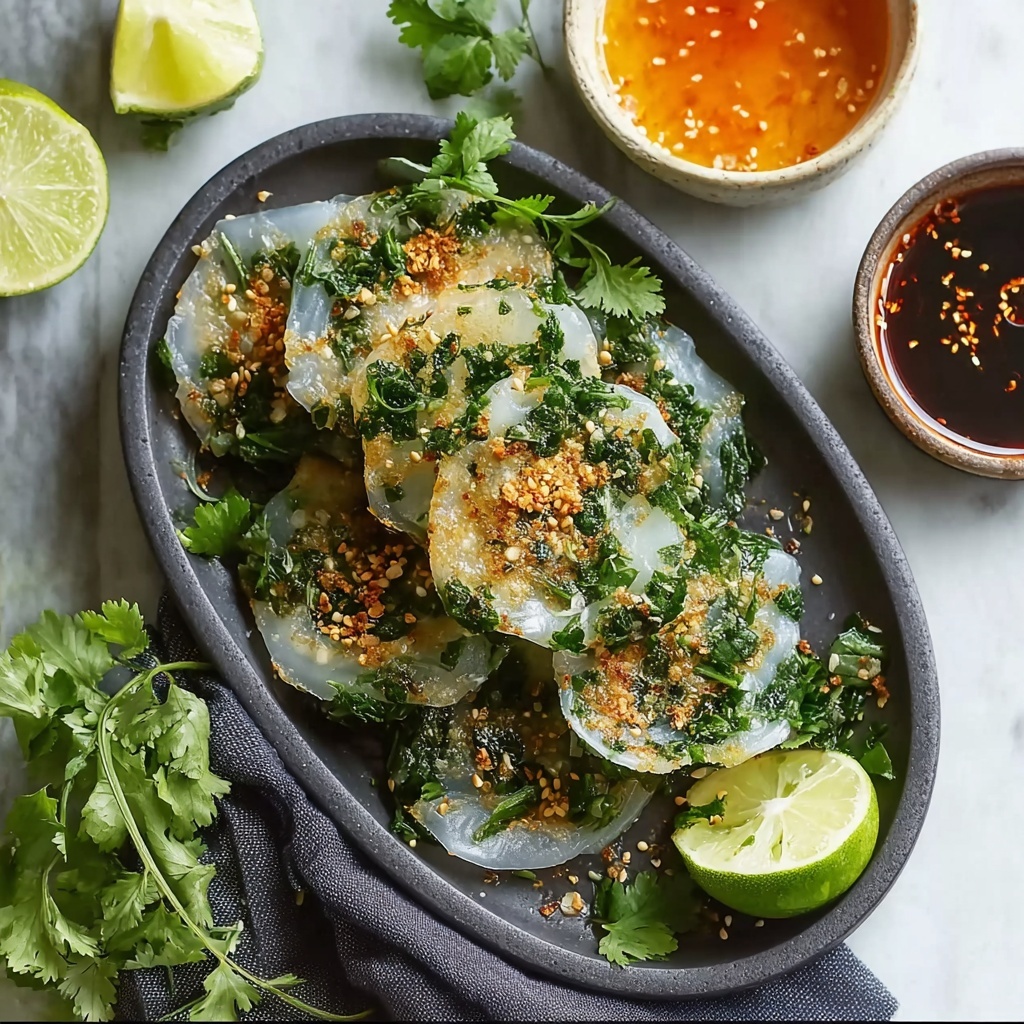 Crispy Rice Paper Snacks with Savory Soy Dipping Sauce Recipe - Recipe Image