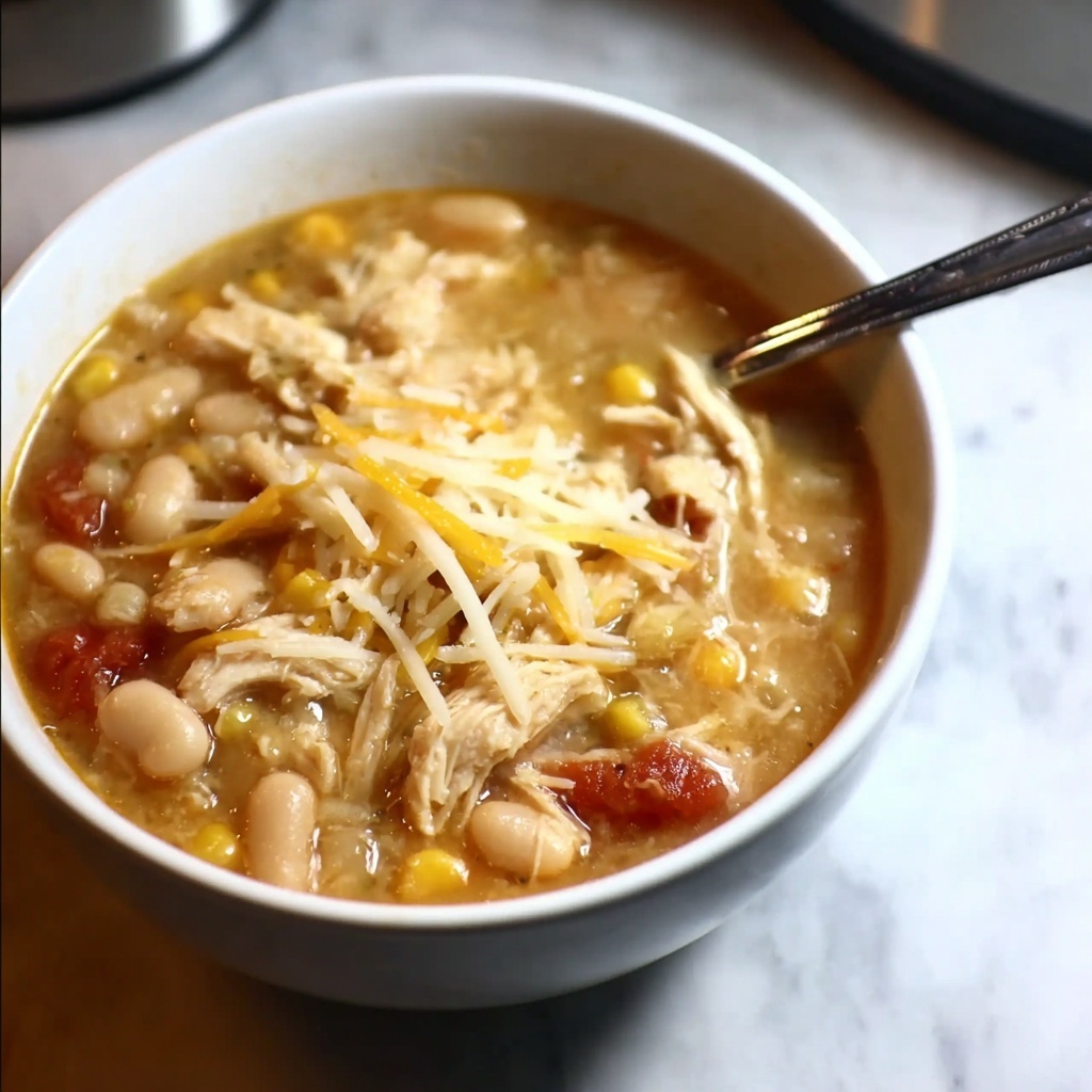 Cheesy White Chicken Chili: 7 Comforting Secrets Revealed Recipe - Recipe Image