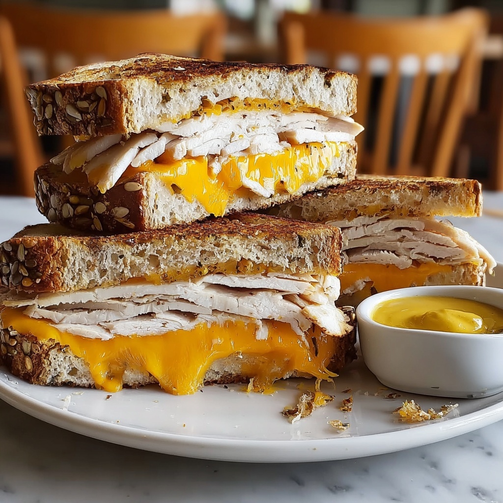 Golden Turkey Dijon Melts: 5 Easy Ways to Delight Your Tastebuds Recipe - Recipe Image