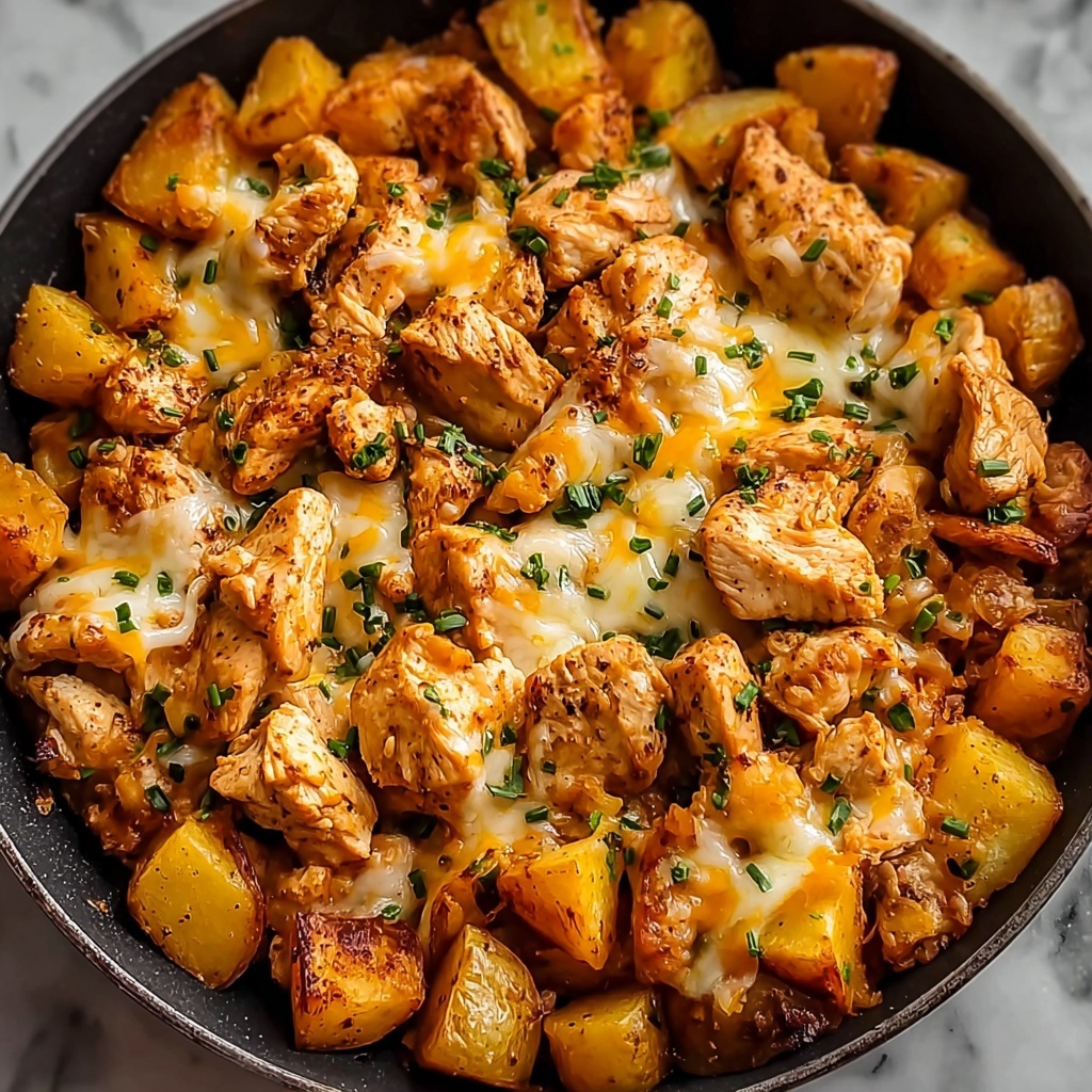 Garlic Parmesan Chicken and Potatoes (One-Pan Dinner) Recipe - Recipe Image