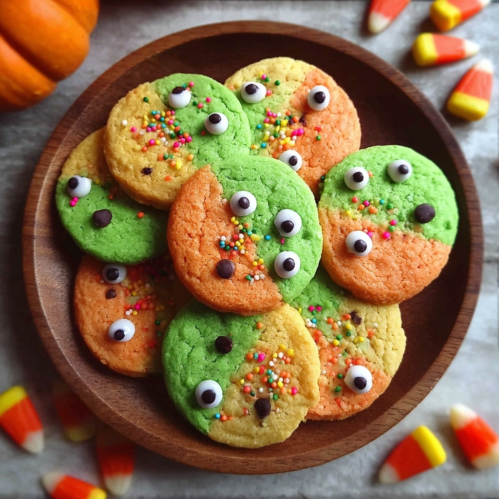 Scary Monster Cookies Recipe - Recipe Image