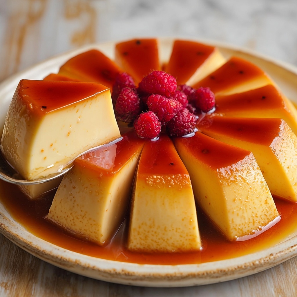 Vegan Flan Recipe - Recipe Image