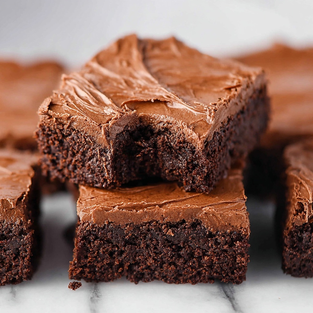 Lunch Lady Brownies Recipe - Recipe Image