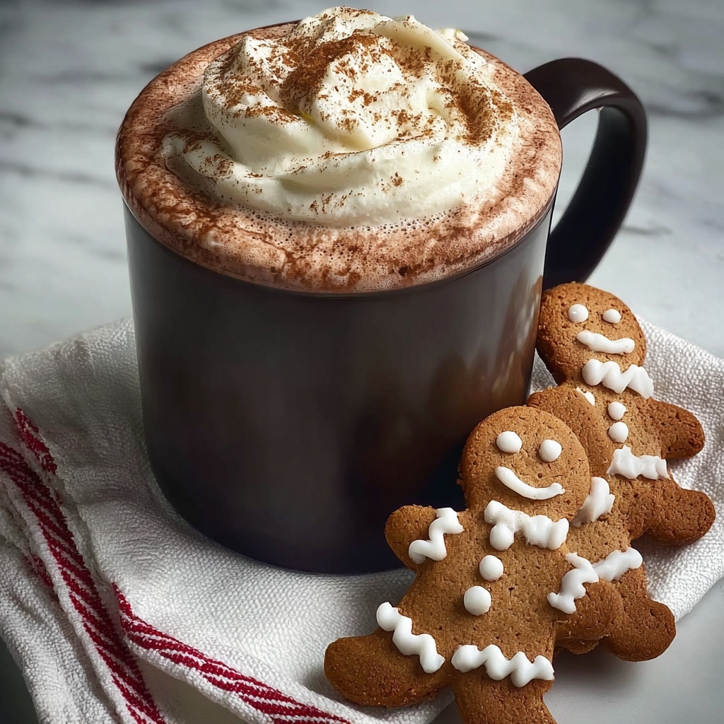 Gingerbread Hot Chocolate Recipe - Recipe Image