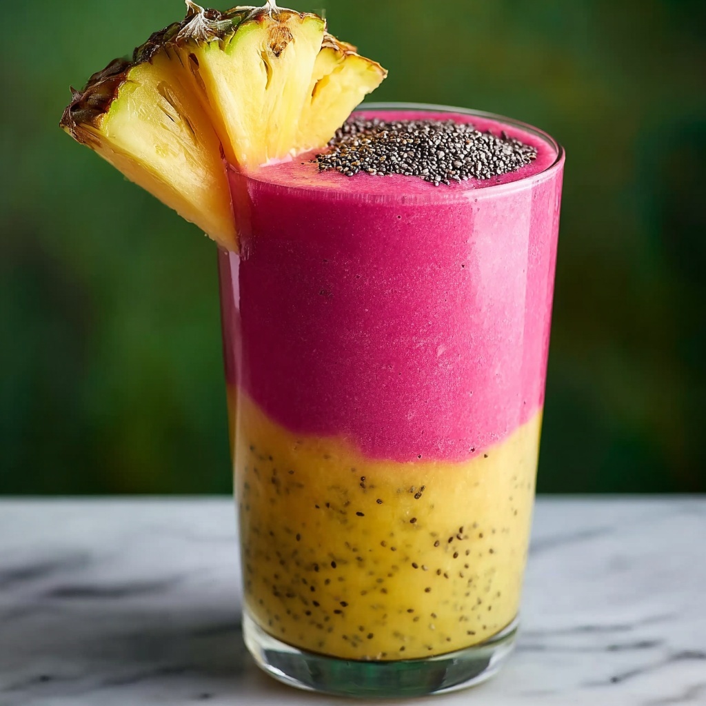 Pineapple Beet Smoothie (No Banana) Recipe - Recipe Image
