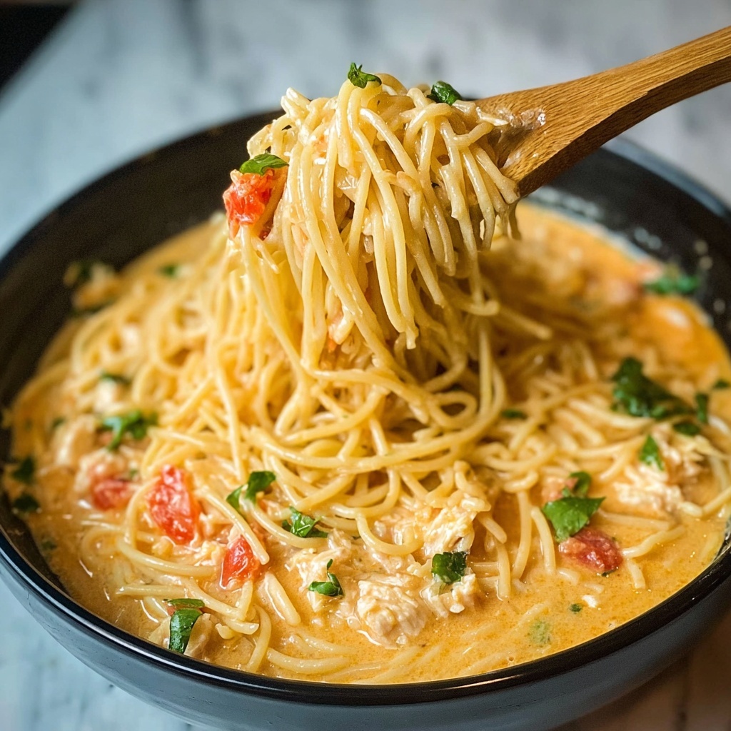 Chicken Spaghetti with Velveeta Recipe - Recipe Image