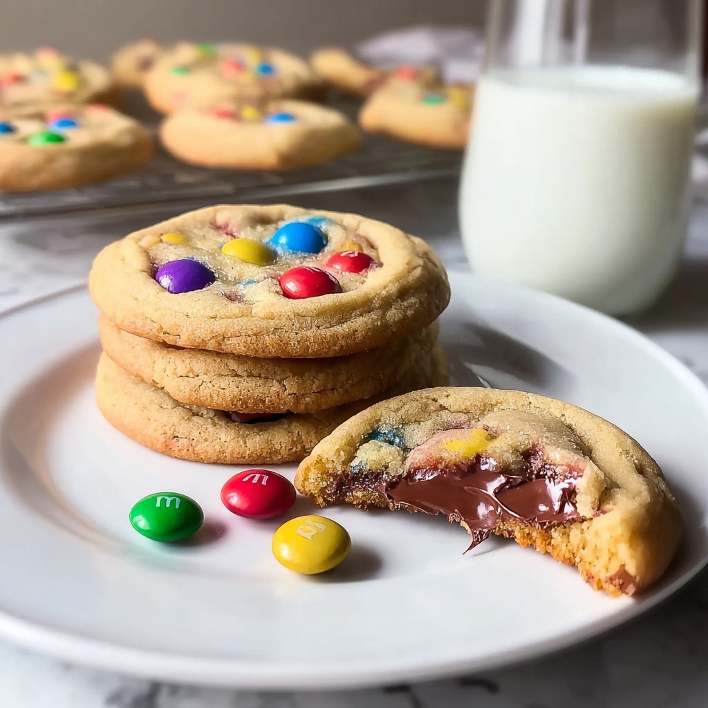 Soft and Chewy M&M Cookies: 7 Steps to Blissful Joy Recipe - Recipe Image