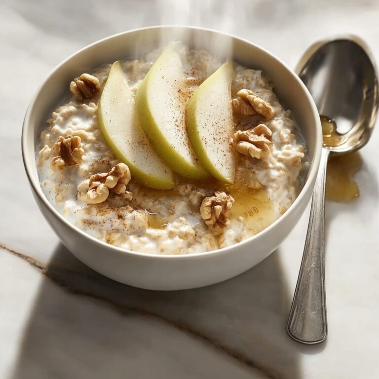Pear Walnut Oatmeal Recipe