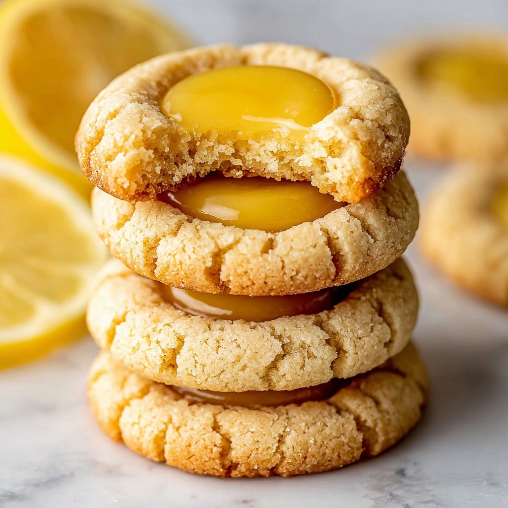 Lemon Curd Cookies Recipe - Recipe Image