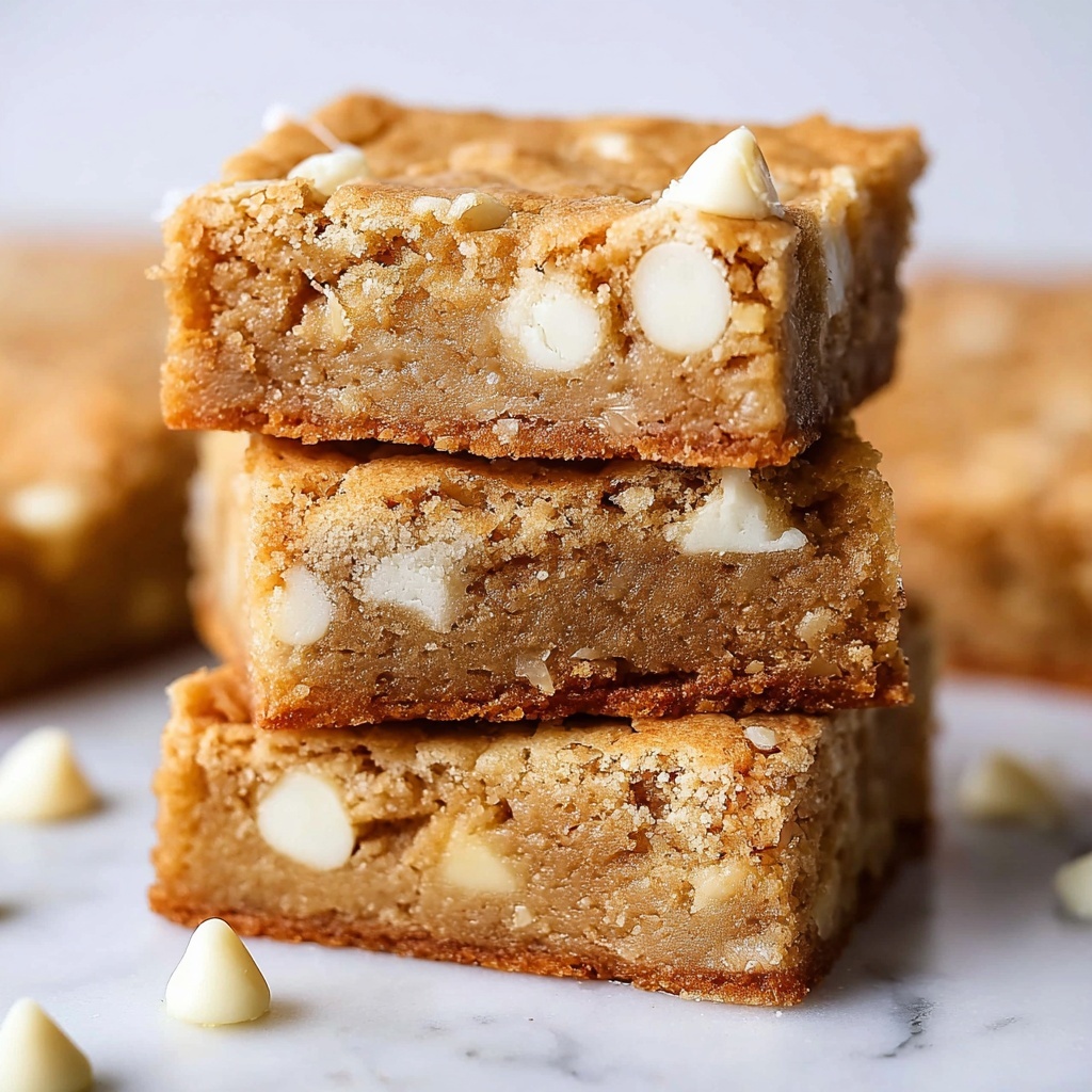 Irresistible Blondies Recipe - Recipe Image