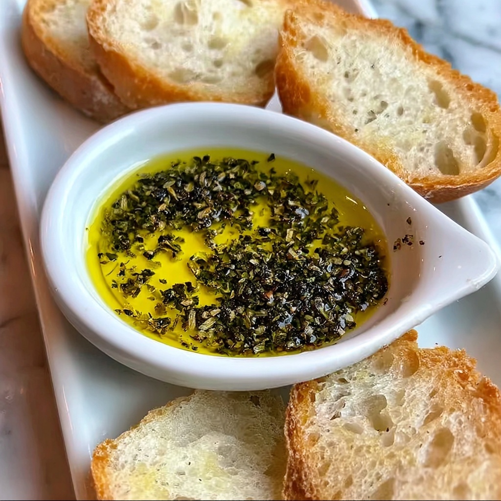 Restaurant-Style Bread Dipping Oil Recipe - Recipe Image