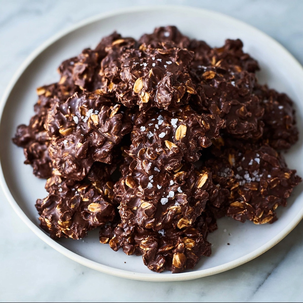 Healthy No Bake Cookies Recipe - Recipe Image