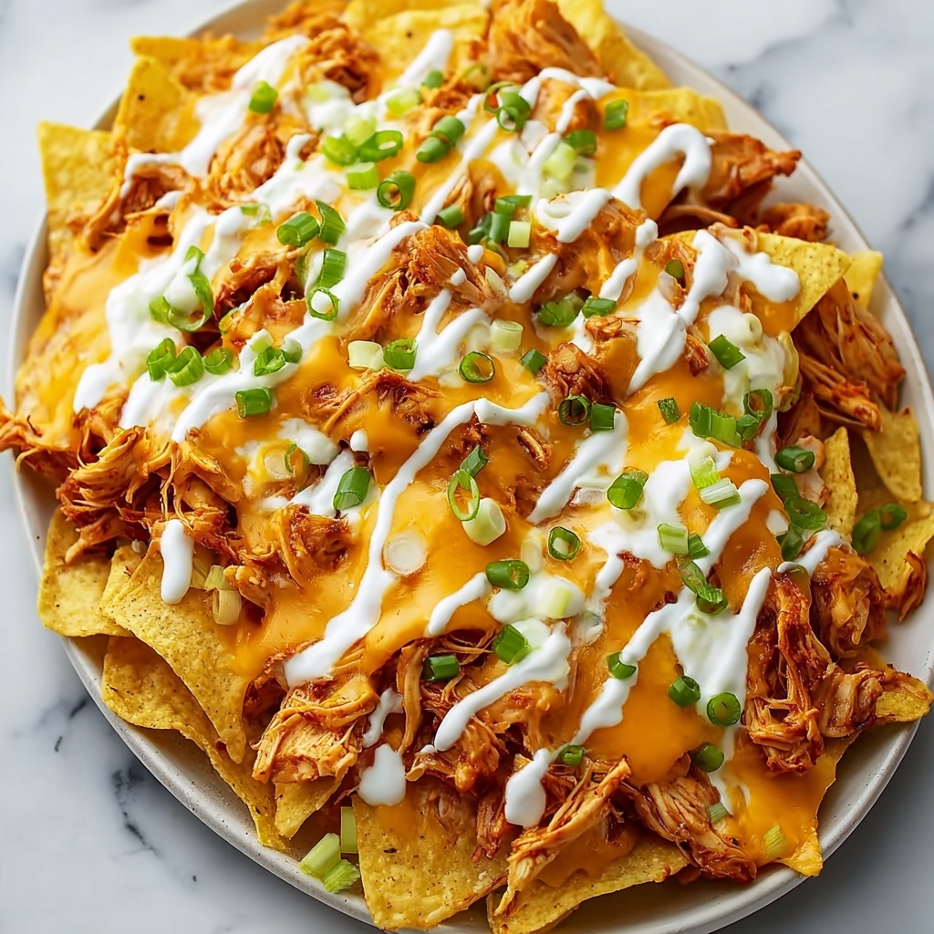 Buffalo Chicken Nachos Recipe - Recipe Image