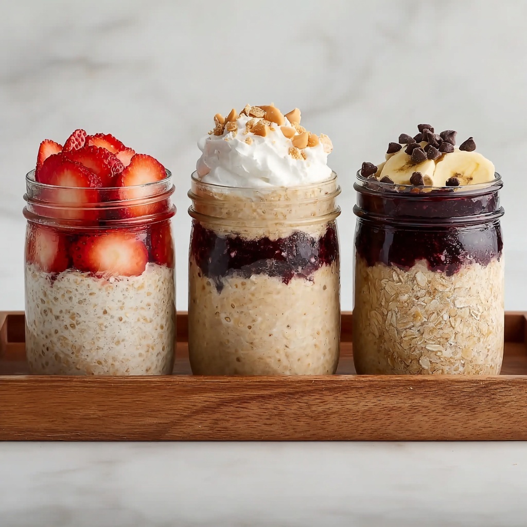 Creamy Protein-Packed Overnight Oats Recipe - Recipe Image