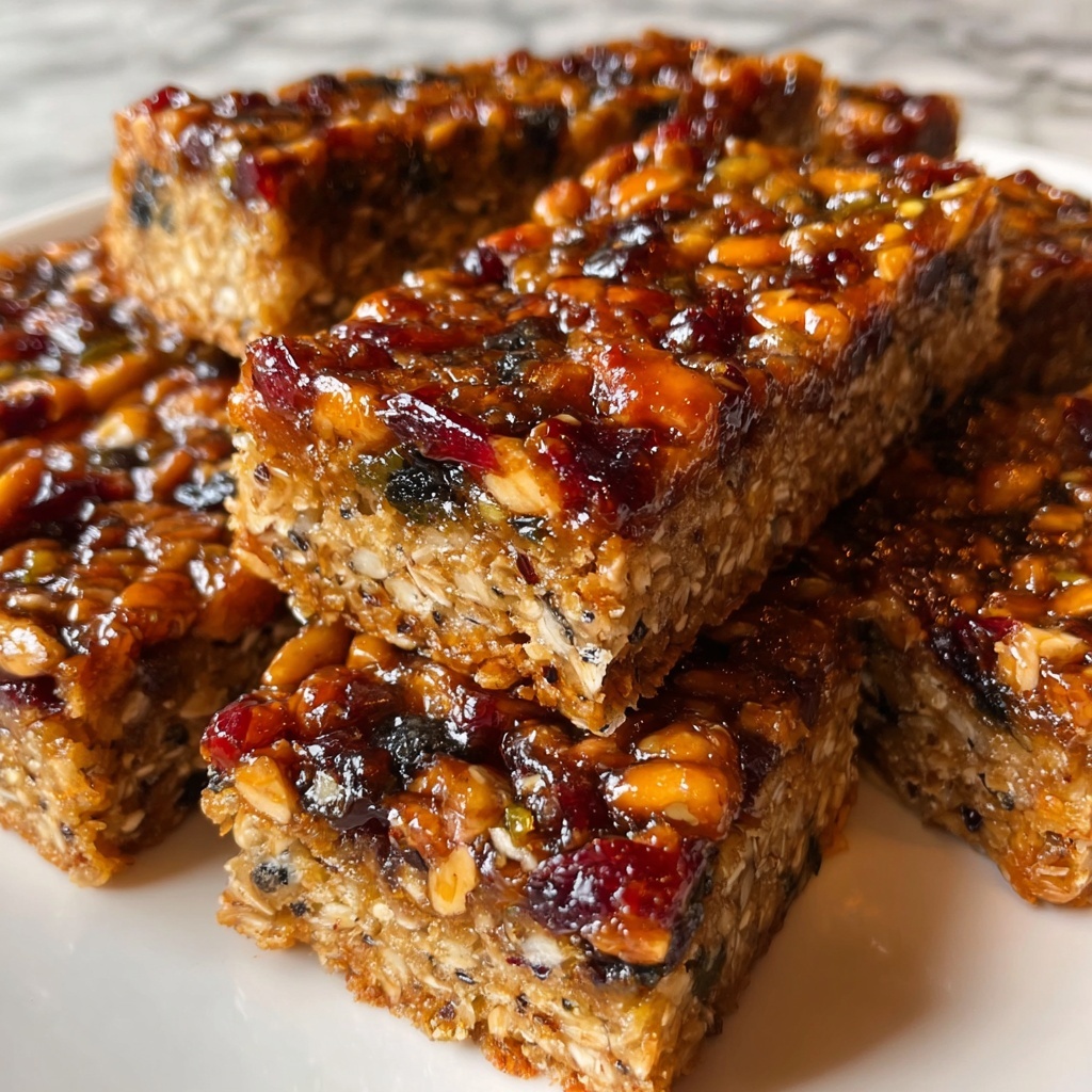 Homemade Granola Bars Recipe - Recipe Image