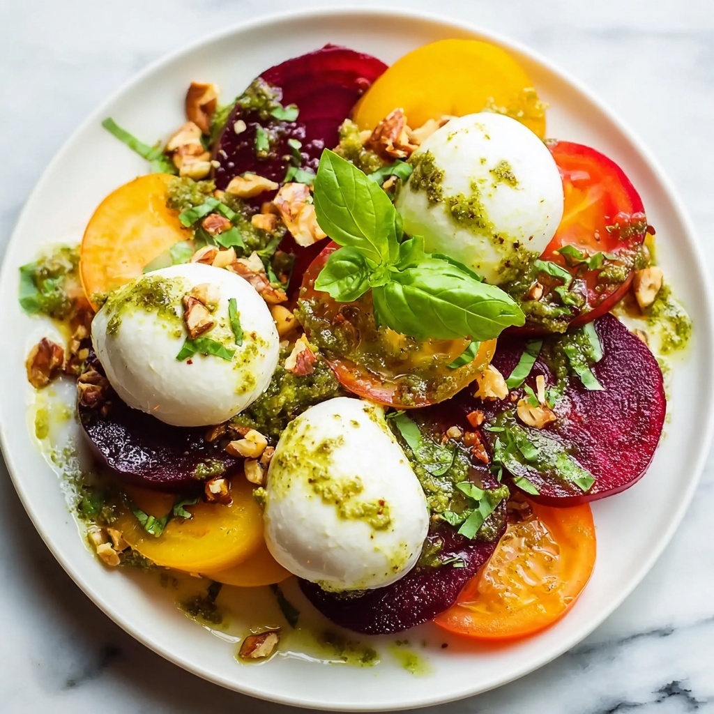 Easy Roasted Beet and Burrata Salad Recipe - Recipe Image