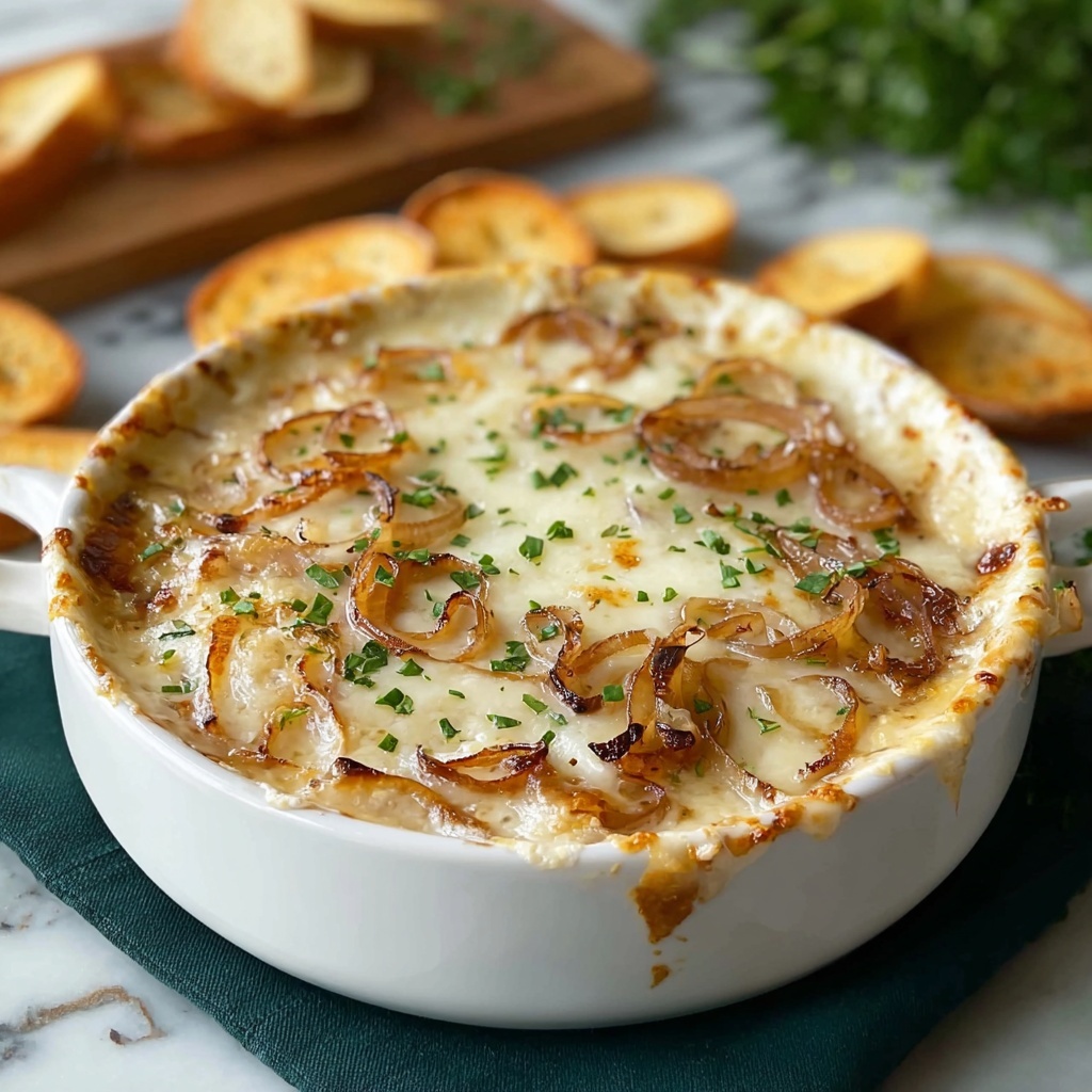 Homemade French Onion Dip From Scratch Recipe - Recipe Image