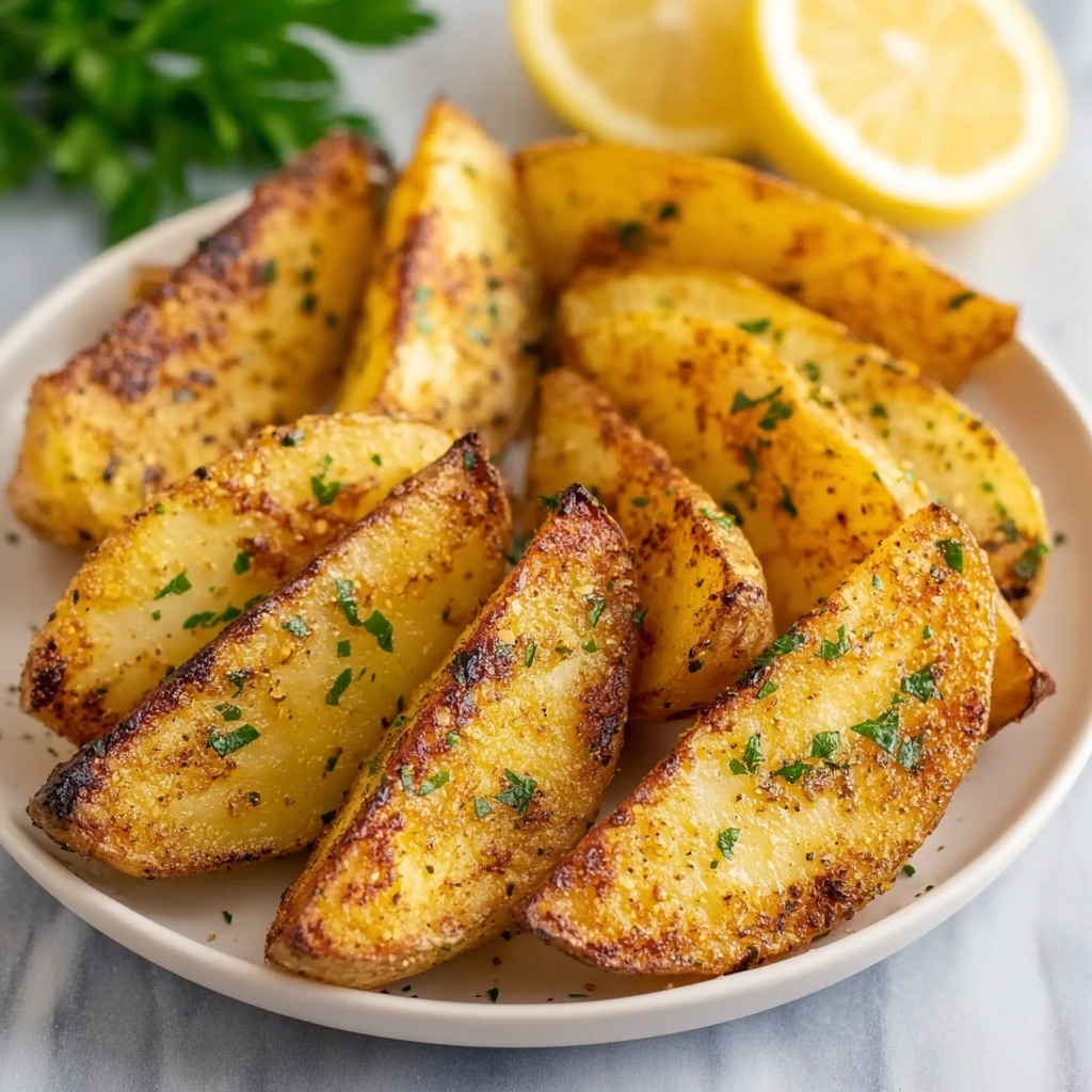 Grilled Lemon Herb Potatoes Recipe - Recipe Image