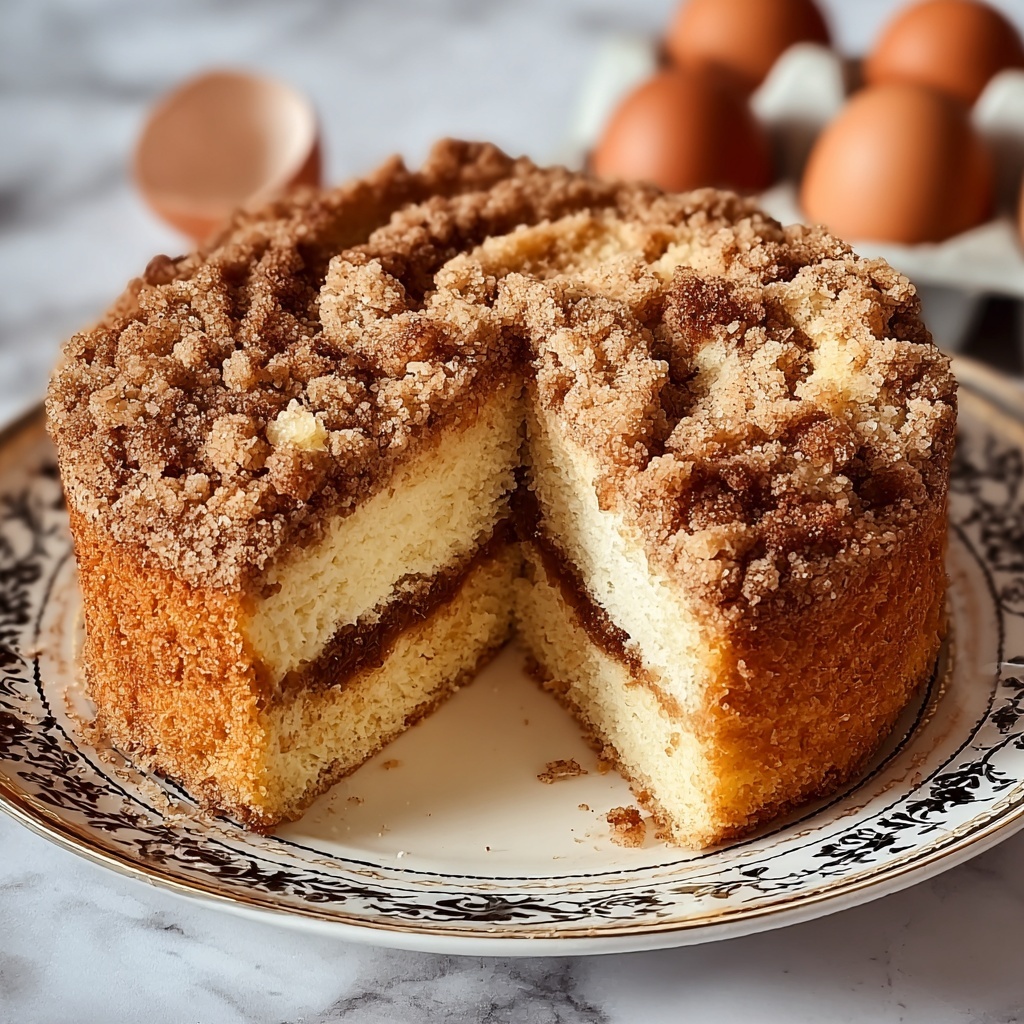Mom's Classic Cinnamon Yellow Cake with Vanilla Pudding Recipe - Recipe Image