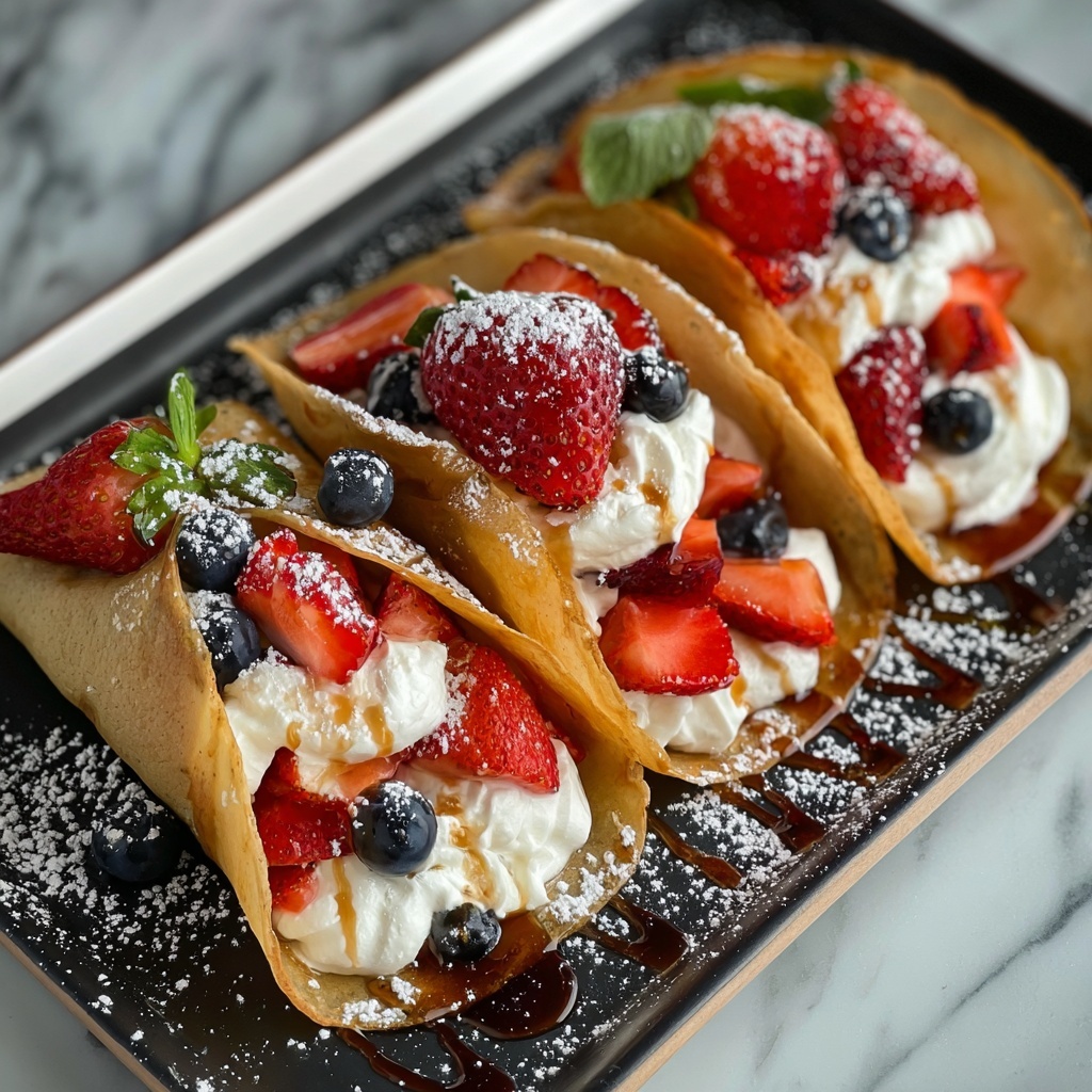 Pancake Tacos for a Sweet Twist Recipe - Recipe Image