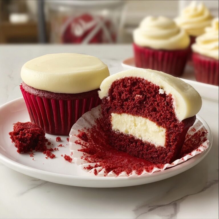 Red Velvet Cookie Cups Recipe