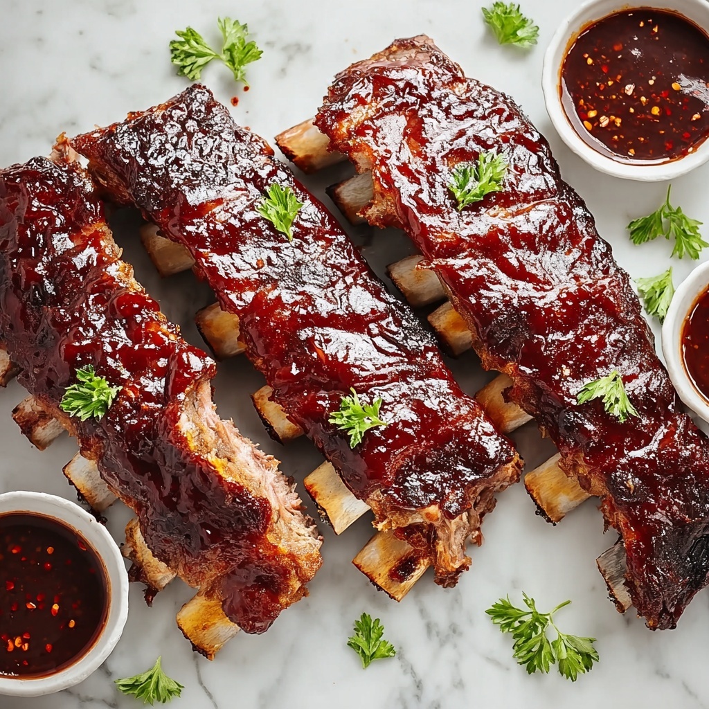 Melt-in-Your-Mouth Oven Baked Ribs for Perfect Dinners Recipe - Recipe Image