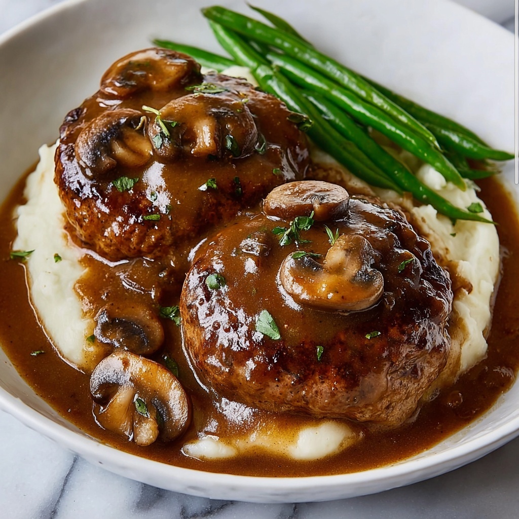 Bobby Flay Salisbury Steak Recipe - Recipe Image