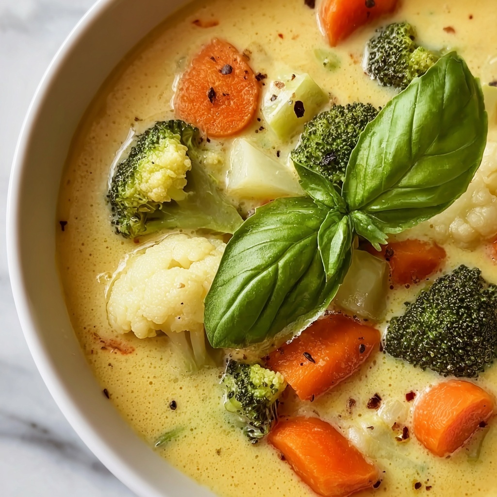 Easy Cheesy Vegetable Chowder Recipe - Recipe Image