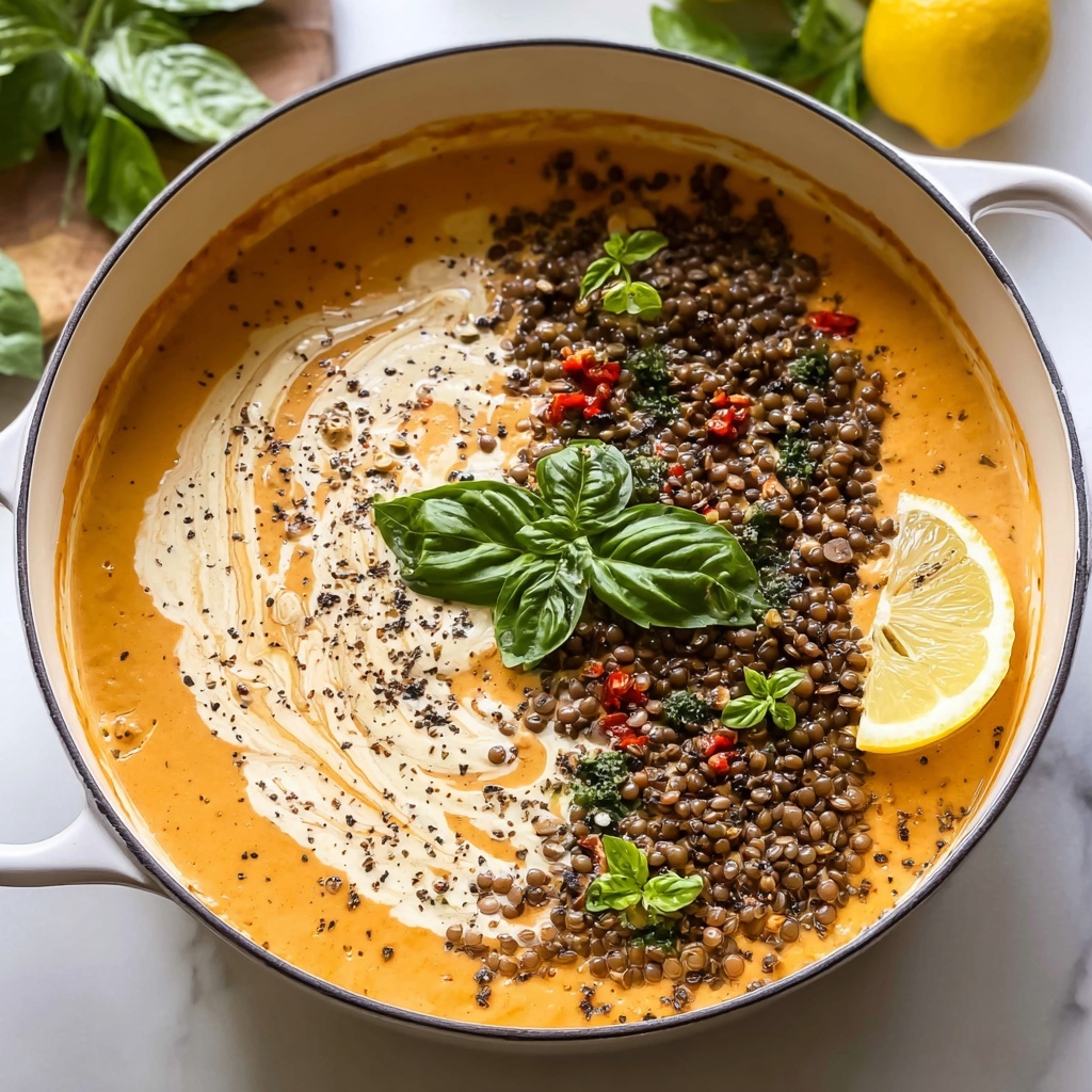 Creamy Marry Me Lentils Recipe - Recipe Image