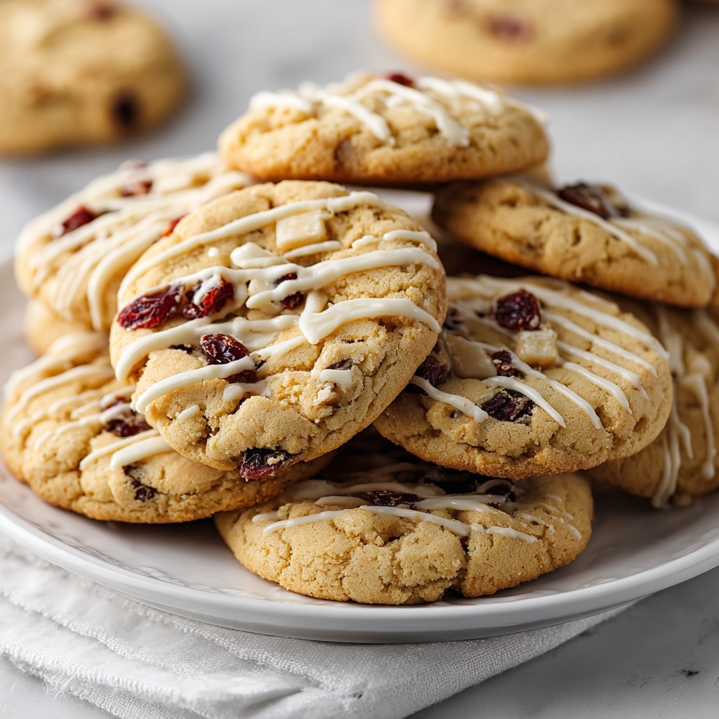 White Chocolate Cranberry Orange Cookies Recipe - Recipe Image