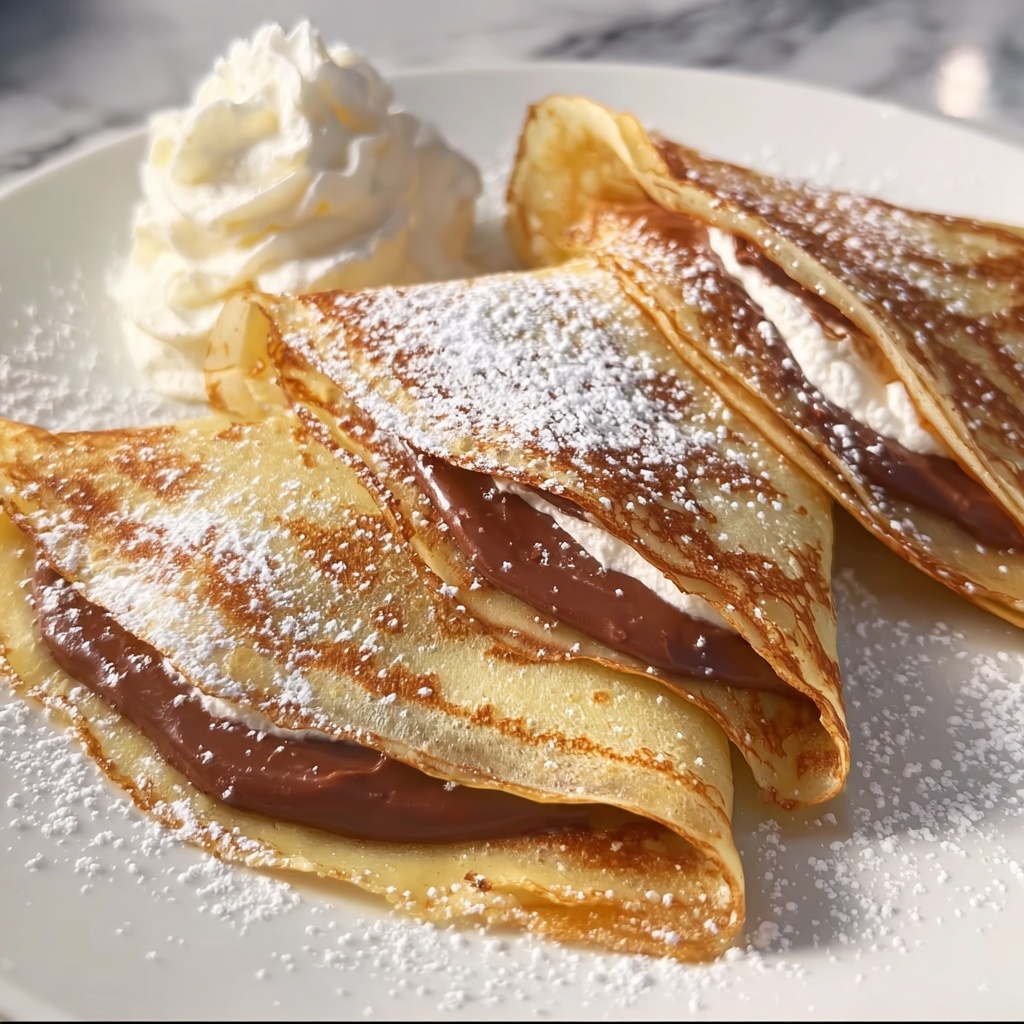 Nutella Stuffed Crepes: 7 Indulgent Tips to Bliss Recipe - Recipe Image