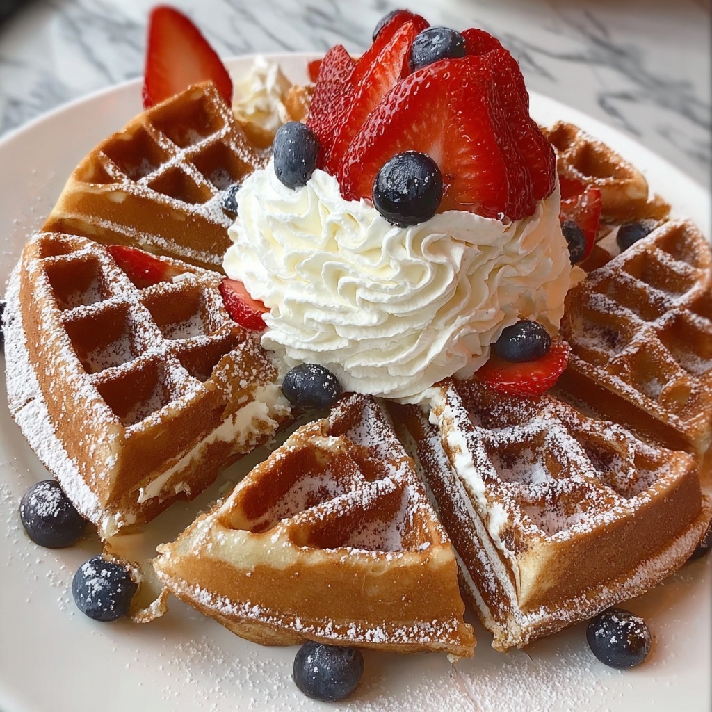 Christmas Waffles: 7 Festive Flavors to Cherish Recipe - Recipe Image