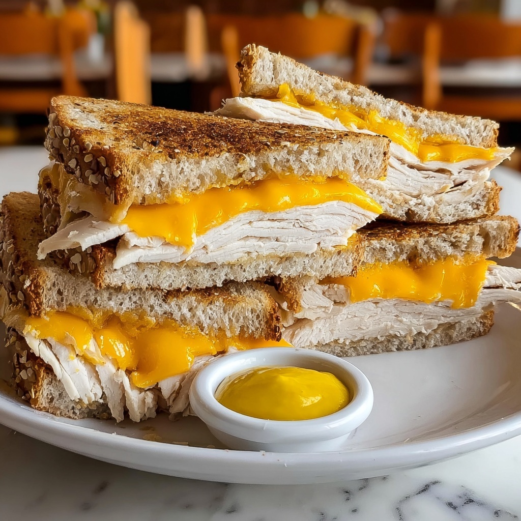 Golden Turkey Dijon Melts: 5 Easy Ways to Delight Your Tastebuds Recipe - Recipe Image